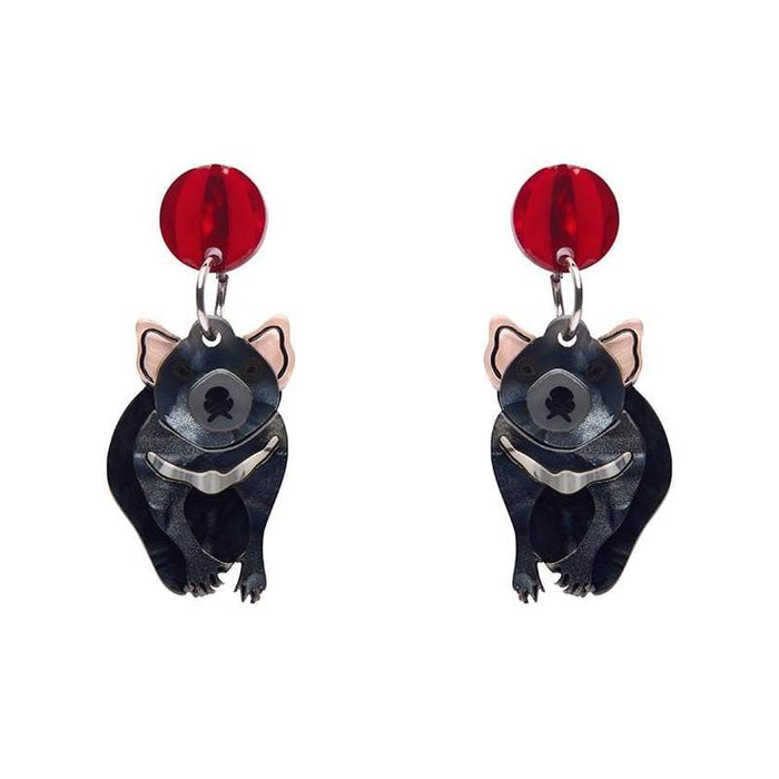 Erstwilder - A Devilish Christmas Earrings - An Australian Christmas (2021)