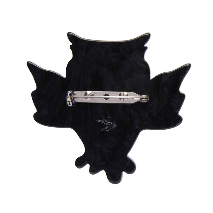 Erstwilder - A Halloween Hoot Owl Brooch - All Hallows Eve  (2022)