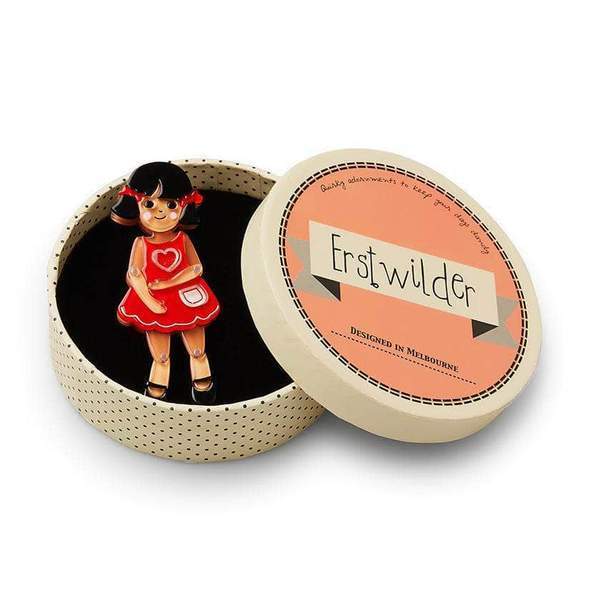 Erstwilder - Bendy Wendy Ragdoll Brooch - Down Memory Lane (2018)