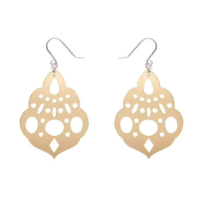 Erstwilder - Boho Chandelier Essential Drop Earrings - Gold