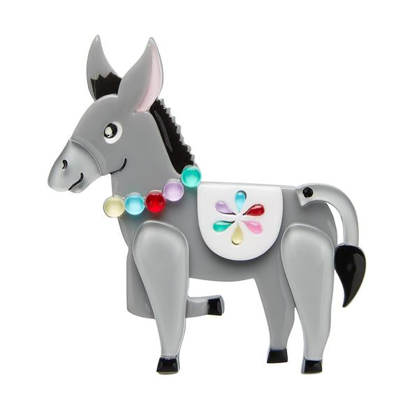 Erstwilder - Brave Burro Donkey Brooch - Spanish Fiesta (2019)