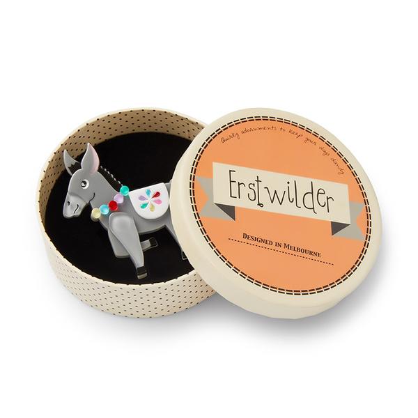 Erstwilder - Brave Burro Donkey Brooch - Spanish Fiesta (2019)