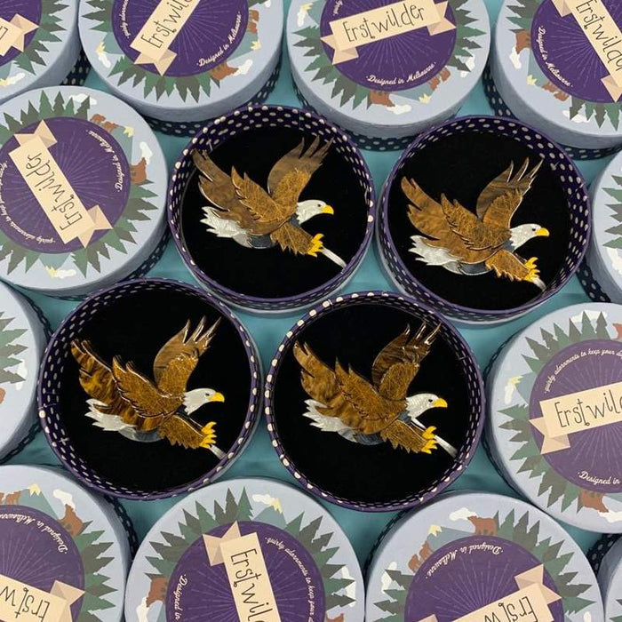 Erstwilder - Comeback Kid Eagle Brooch - Woodlands (2020)