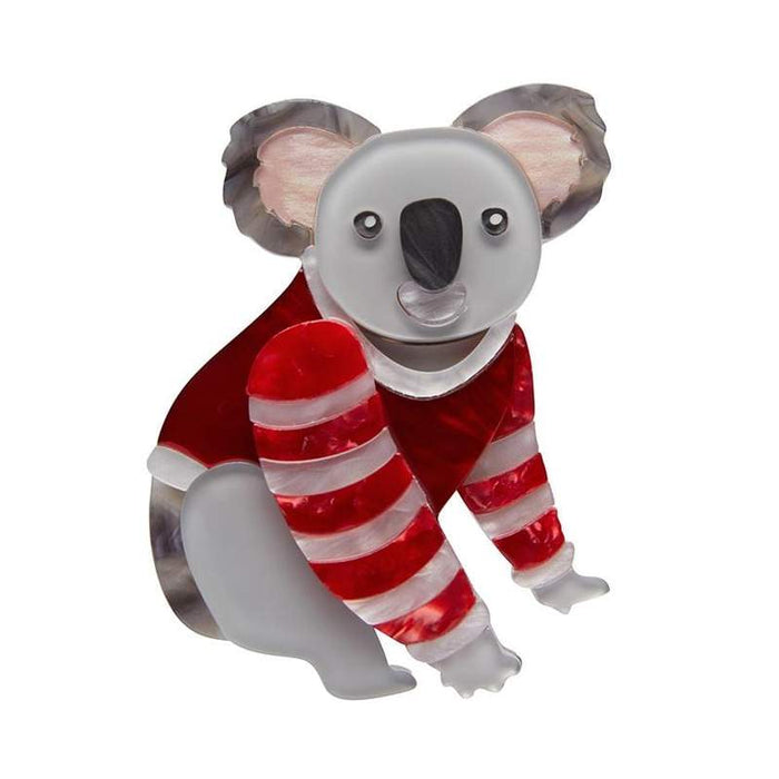 Erstwilder - Comfy Christmas Koala Brooch - An Australian Christmas (2021)
