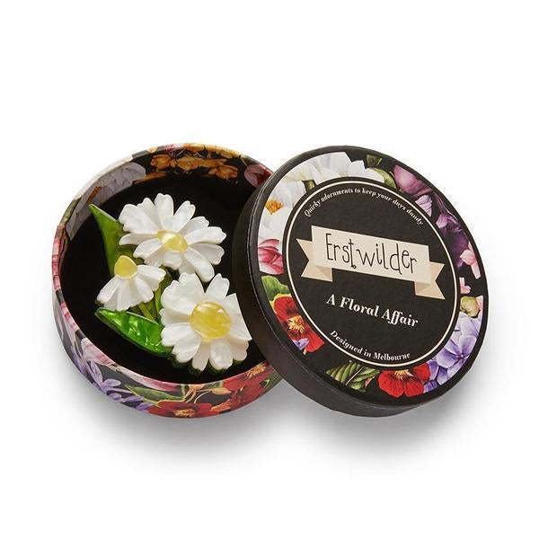 Erstwilder - Country Chamomile Brooch - A Floral Affair (2021)
