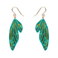 Erstwilder - Fairy Wing Drop Essential Earrings - Mint