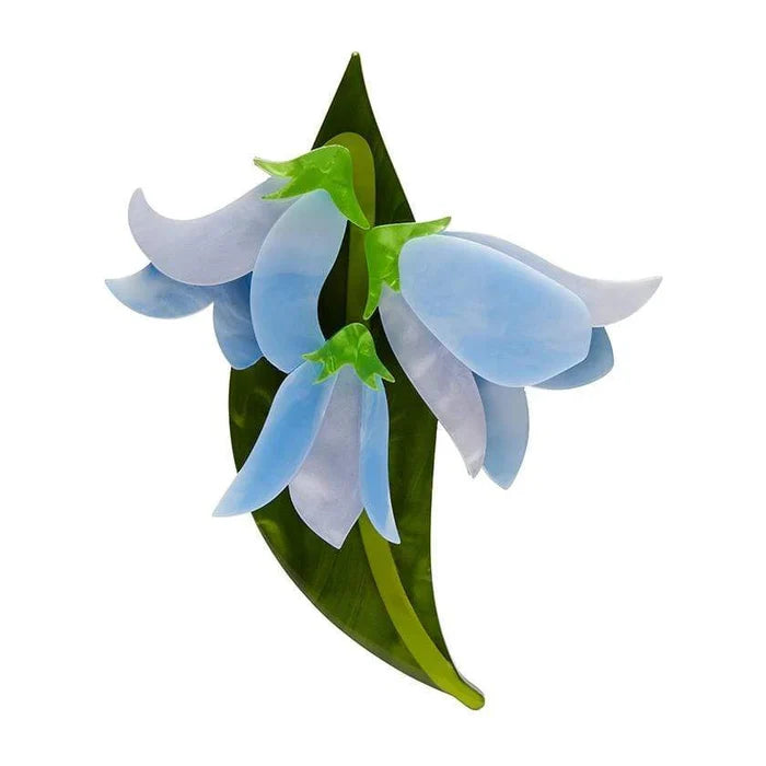 Erstwilder - Favourite Flower Bluebells Brooch - A Floral Affair (2021)