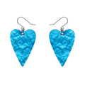 Erstwilder - From the Heart Essential Drop Earrings - Blue