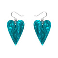 Erstwilder - From the Heart Essential Drop Earrings - Green
