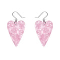 Erstwilder - From the Heart Essential Drop Earrings - Pink