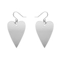 Erstwilder - From the Heart Essential Drop Earrings - Silver