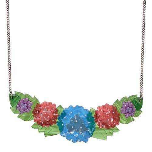 Erstwilder - Harmonious Hydrangea Necklace  - Beauteous Blooms (2016)