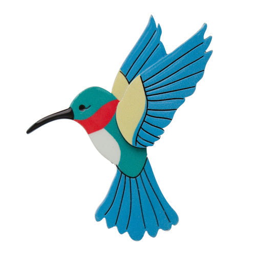 Erstwilder - Hyacinth the Hummingbird Brooch - Release 10 (2014)
