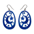 Erstwilder - Moonlight Drop Essential Earrings (Navy)