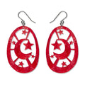 Erstwilder - Moonlight Drop Essential Earrings (Red)