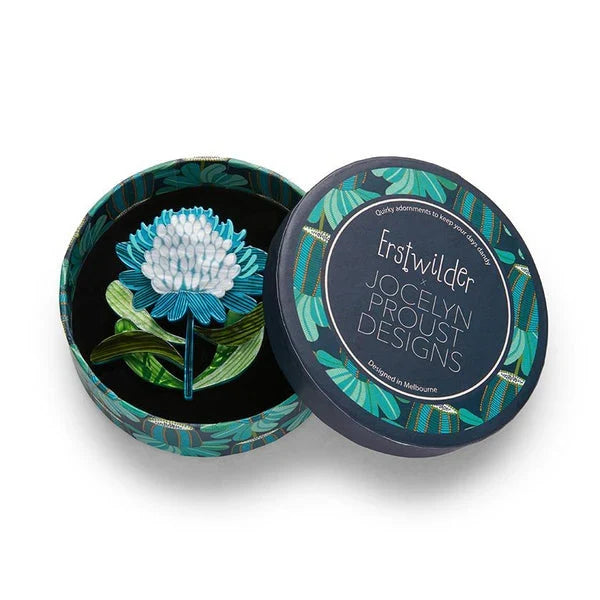 Erstwilder - Mythical Blue Waratah Brooch - Jocelyn Proust 2.0 (2022)