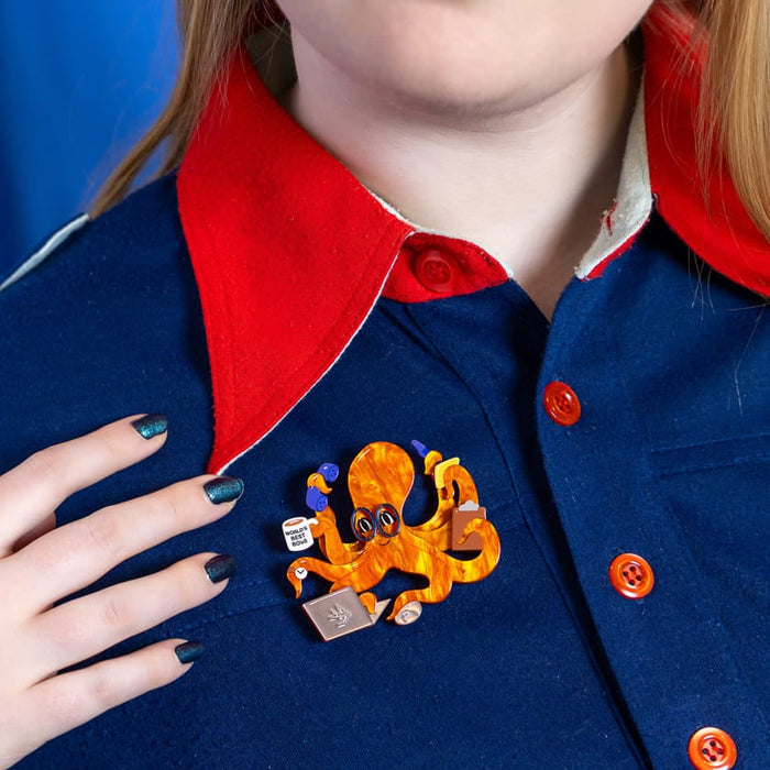 Erstwilder - Ollie Inkwell Brooch - Wild at Work (2026)