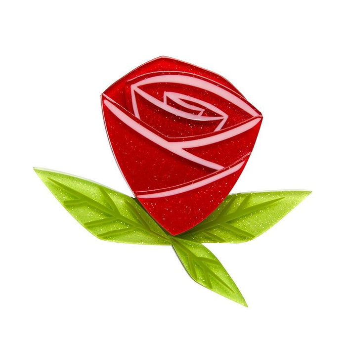 Erstwilder - Painted Rose Brooch - Kitschy Witch (2021)