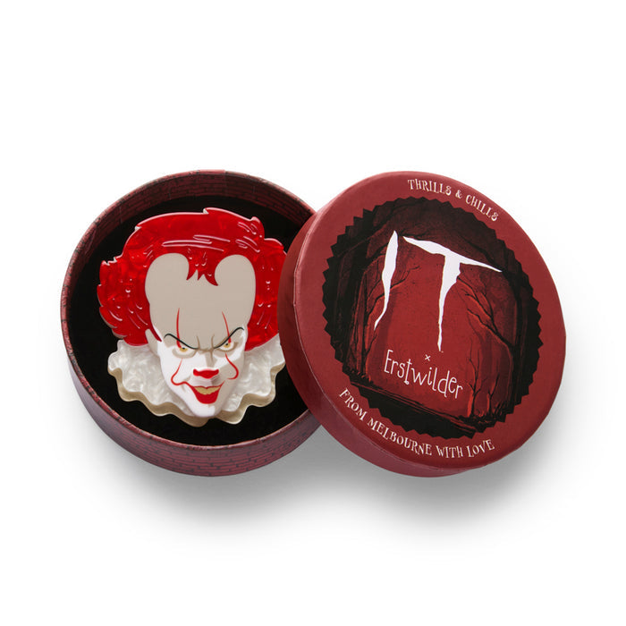 Erstwilder - Pennywise Brooch + Earrings + Enamel Pin Gift Pack Bundle - Thrills & Chills (2025)
