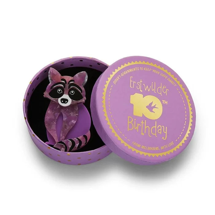 Erstwilder - Rocket's Riot Raccoon Brooch - 10th Birthday Fan Favorites (2021)