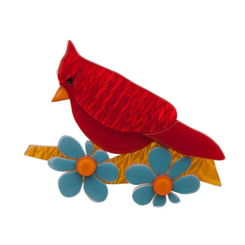 Erstwilder - Ruby the Red Cardinal Brooch - Release 10 (2014)