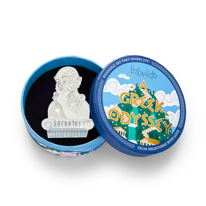 Erstwilder - Socratic Method Brooch - A Greek Odyssey (2026)