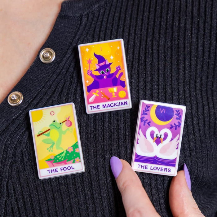 Erstwilder - Tarot Simplified Mini Brooch Set  - Midnight Mischief (2026)