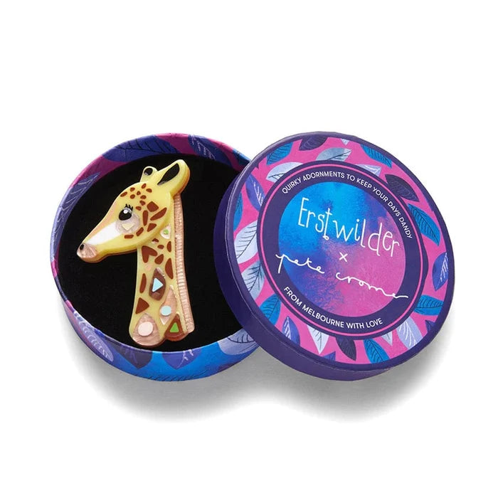 Erstwilder - The Genteel Giraffe Brooch - Pete Cromer - Wildlife Part 2 (2022)