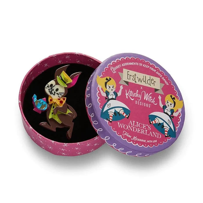 Erstwilder - The Hare March Brooch - Kitschy Witch (2021)