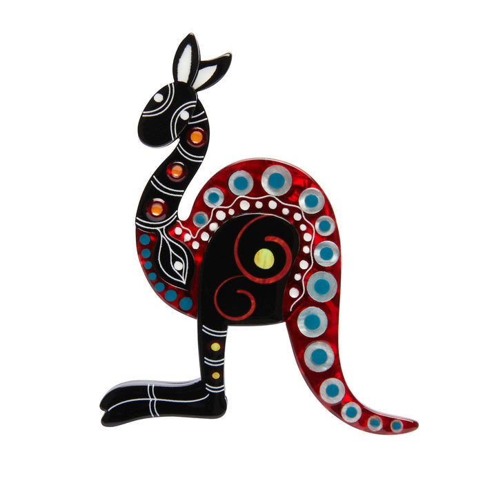 Erstwilder - The Kangaroo 'Yuri' Brooch - Melanie Hava (2022)