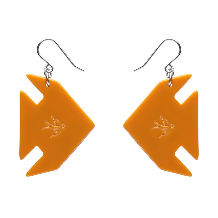 Erstwilder - The Memorable Goldfish Drop Earrings - Origmai (2023)