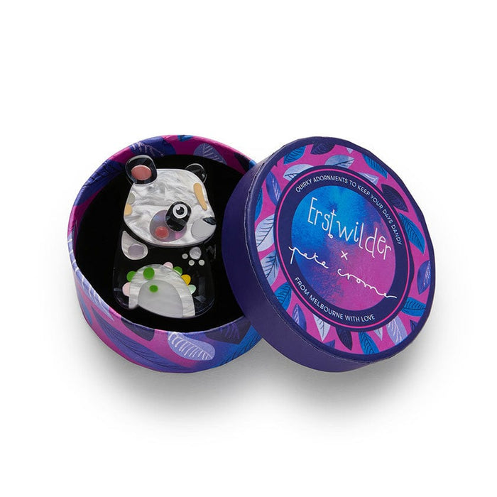 Erstwilder - The Patient Panda Mini Brooch - Pete Cromer Wildlife Part 1 (2022)