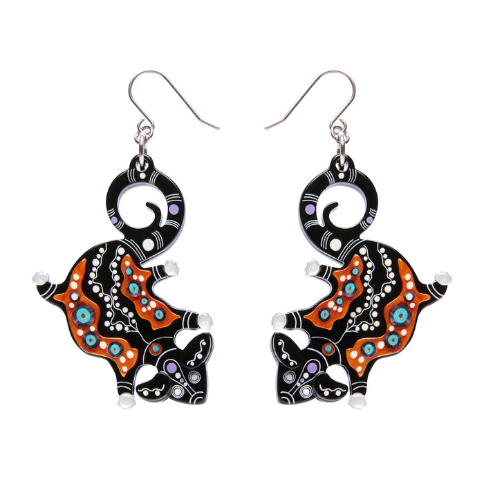 Erstwilder - The Possum 'Midin' Drop Earrings - Melanie Hava (2022)