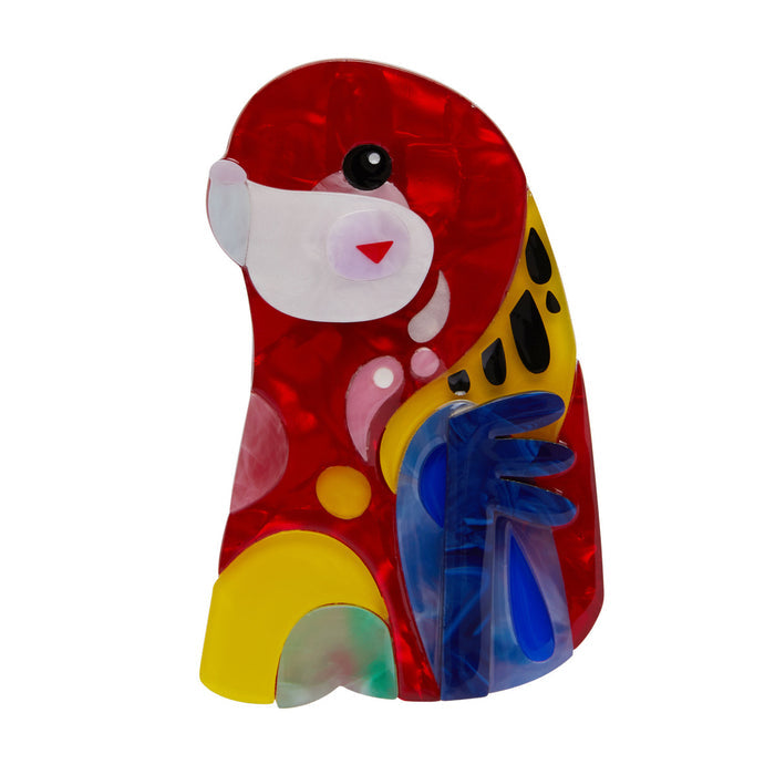 Erstwilder - The Rowdy Rosella Brooch - Pete Cromer (2019)