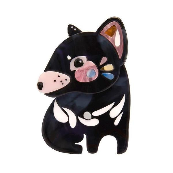 Erstwilder - The Talkative Tasmanian Devil Brooch (2019)