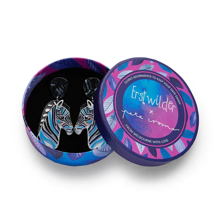 Erstwilder - The Zealous Zebra Earrings - Pete Cromer - Wildlife Part 1 (2022)