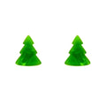 Erstwilder - Tree Ripple Stud Earrings - Green