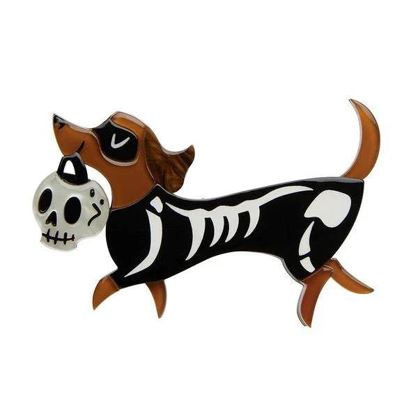 Erstwilder - Trot or Treat Brooch - Kitschy Witch Designs (2020)