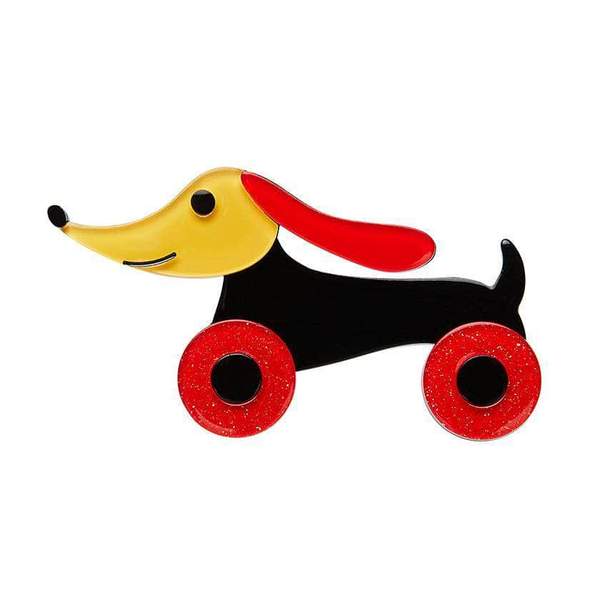 Erstwilder - Trundling Tail-Wagger Brooch - Down Memory Lane (2018)