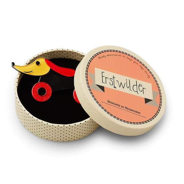 Erstwilder - Trundling Tail-Wagger Brooch - Down Memory Lane (2018)
