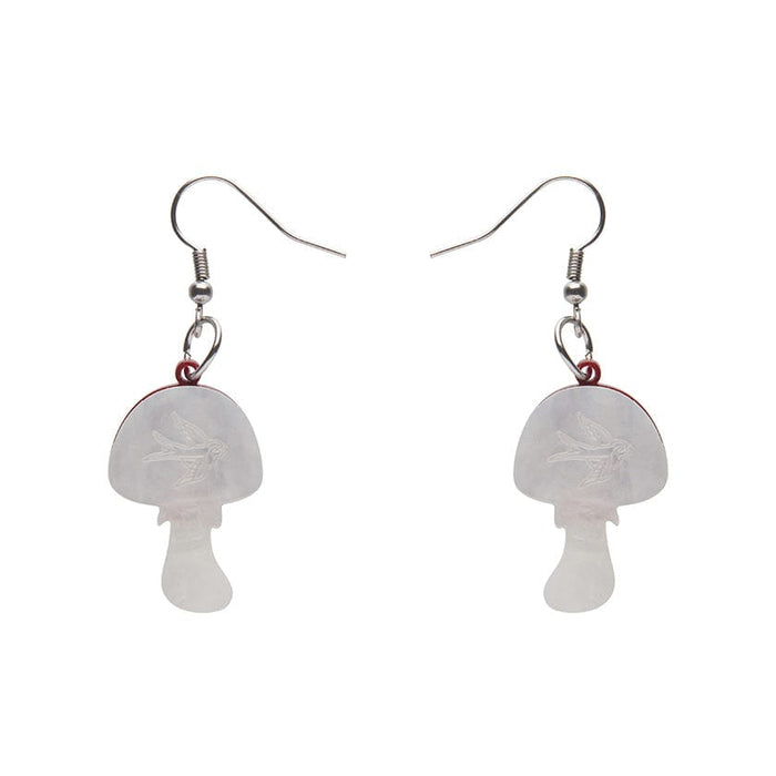 Erstwilder - Twinning Toadstools Drop Earrings - Fan Favorites Mushrooms (2022)