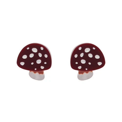 Erstwilder - Twinning Toadstools Stud Earrings - Fan Favorites Mushrooms (2022)