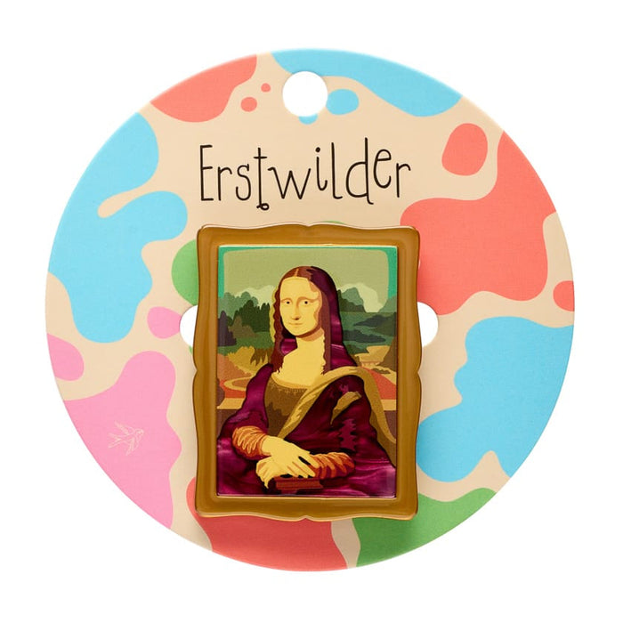 Erstwilder - Vermeer - Van Gogh - Mondrian - Da Vinci Simplified Mini Brooch Gift Set Bundle - Arts & Crafts 2 (2026)