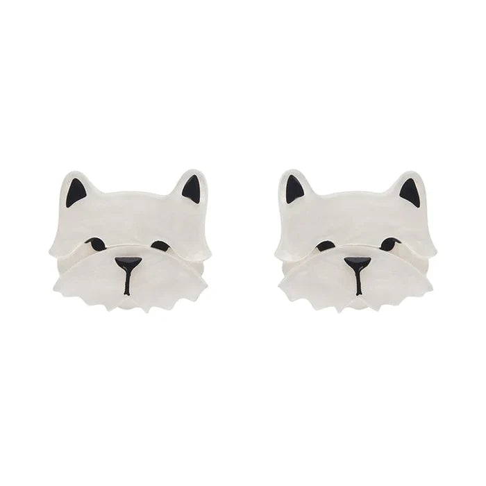 Erstwilder - Winston the Westie Earrings - Fan Favorites (2022)