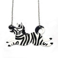 Erstwilder - Zebra Crossing Necklace -  Out of Africa (2018)