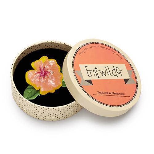 Erstwilder -Alohabiscus Brooch - Tiki Time (2016)
