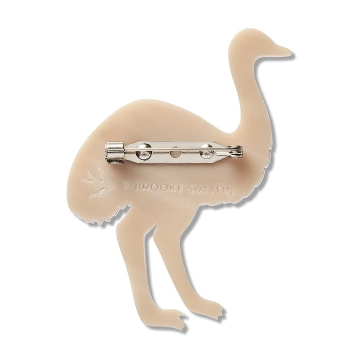 Erstwilder Emu Dreaming Utingat Ritjinguthinha Brooch - Brooke Sutton (2026)