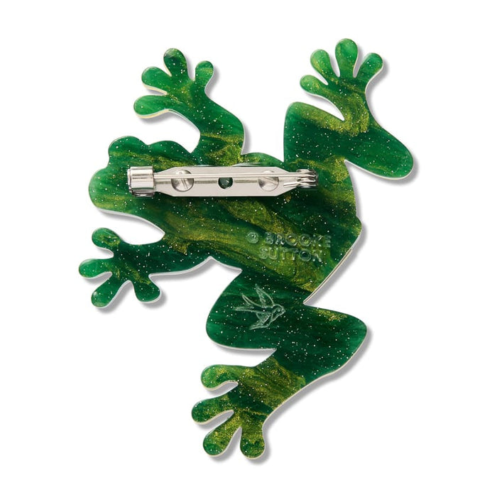 Erstwilder Frog Dreaming Tjawan Ritjinguthinha Brooch - Brooke Sutton (2026)