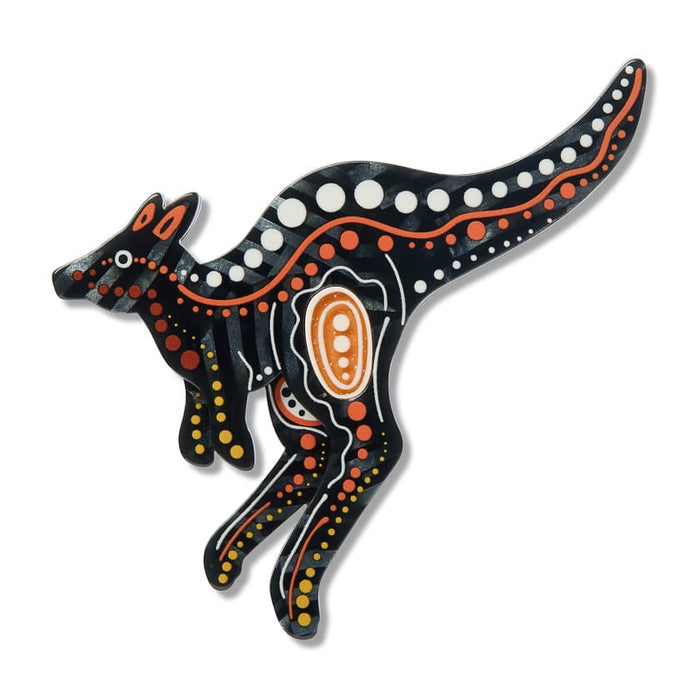 Erstwilder Kangaroo Dreaming Matjumpa Ritjinguthinha Brooch - Brooke Sutton (2026)
