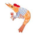 Erstwilder Pascal the Parisian Prawn Brooch - Pascals Prawn Parade (2026)